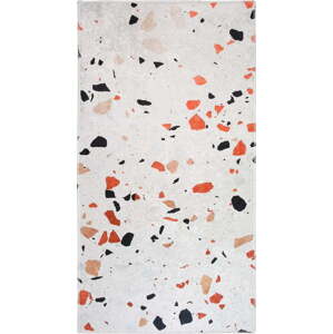 Oranžový/slonovinový pratelný koberec 60x100 cm Italian Stone – Vitaus