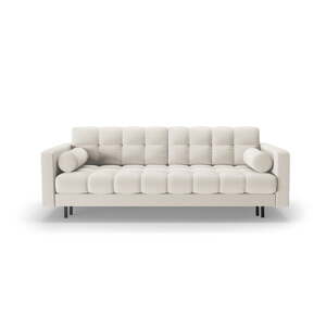 Krémová rozkládací/s úložným prostorem pohovka 222 cm Bali – Cosmopolitan Design