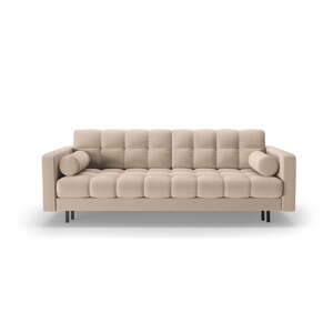 Béžová rozkládací/s úložným prostorem pohovka 222 cm Bali – Cosmopolitan Design