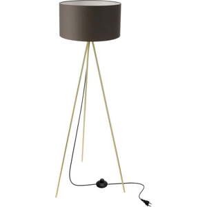 Stojací lampa s textilním stínidlem (výška 144 cm) Vanti – Candellux Lighting