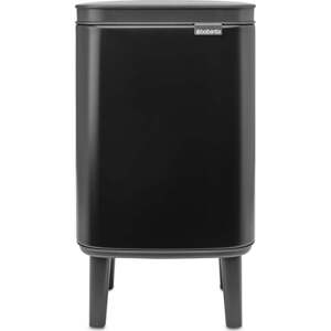 Matně černý ocelový odpadkový koš 4 l Bo Hi – Brabantia