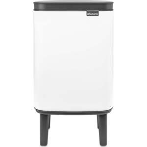 Bílý ocelový odpadkový koš 4 l Bo Hi – Brabantia