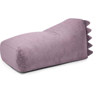 Fialový manšestrový dětský sedací vak Snug 130 Dragon – SLOWDOWN