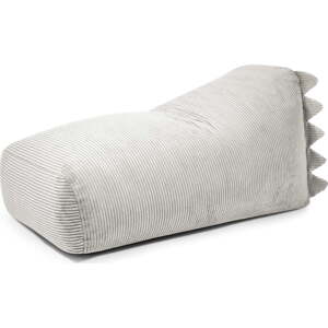 Krémový manšestrový dětský sedací vak Snug 130 Dragon – SLOWDOWN