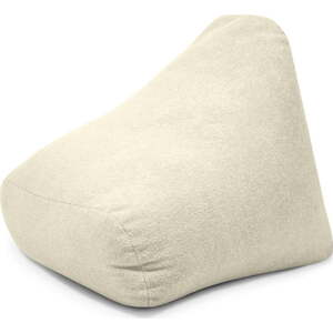 Krémový dětský sedací vak z textilie bouclé Snug 80 – SLOWDOWN