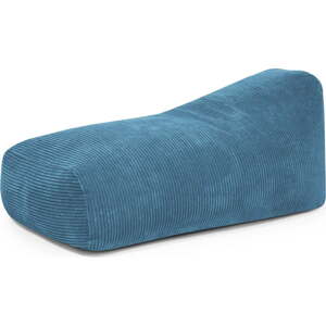 Modrý manšestrový sedací vak Snug 130 – SLOWDOWN
