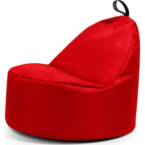 Červený dětský sedací vak Round M – So Soft?
