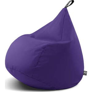 Fialový dětský sedací vak Drop M – So Soft?