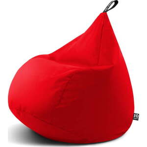 Červený dětský sedací vak Drop M – So Soft?