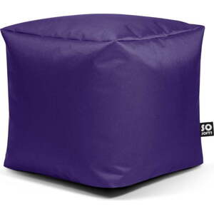 Fialový dětský sedací vak Cube M – So Soft?