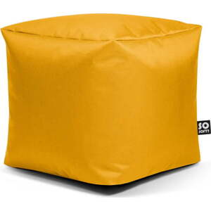 Žlutý dětský sedací vak Cube M – So Soft?