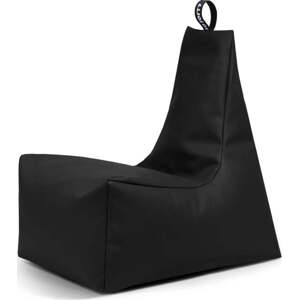 Černý dětský sedací vak z imitace kůže Icy M – So Soft?