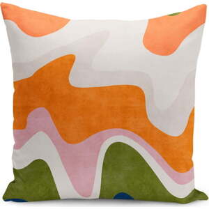 Povlak na polštář 43x43 cm Squiggly Orange – Mila Home
