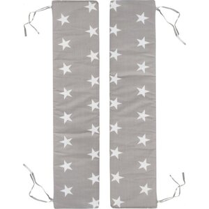 Šedobéžové povlaky k dětskému zahradnímu setu v sadě 2 ks 18x90 cm Little Stars – Roba