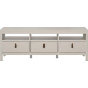 Šedobéžový TV stolek 151x54x38 cm – Tvilum