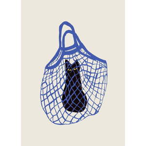 Plakát 30x40 cm The Cat’s In The Bag – The Poster Club