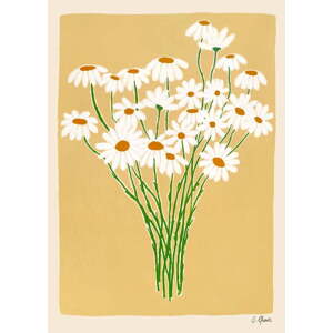 Plakát 30x40 cm Daisies – The Poster Club