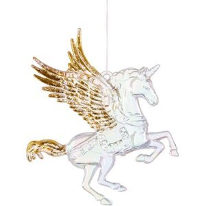 Vánoční ozdoby v sadě 2 ks 23,5 cm Unicorn – Casa Selección