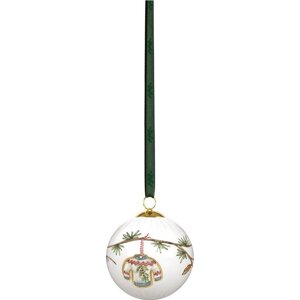 Porcelánová vánoční koule ø 6 cm Hammershøi Christmas Bauble 2025 – Kähler Design