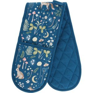 Bavlněná dvojitá kuchyňská chňapka Enchanted Twilight Animals – Catherine Lansfield