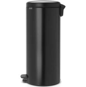Matně černý nášlapný ocelový odpadkový koš 30 l NewIcon – Brabantia