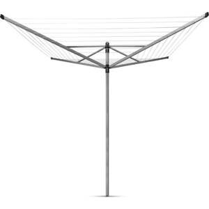 Venkovní sušák na prádlo ve stříbrné barvě 50 m Lift-O-Matic – Brabantia