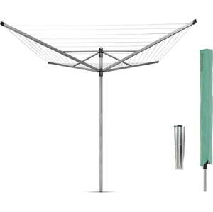 Venkovní sušák na prádlo ve stříbrné barvě 60 m Lift-O-Matic – Brabantia